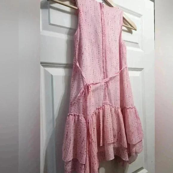 Kate Mack Girls' Precious Pearl Chiffon Dress - Picture 2 of 12